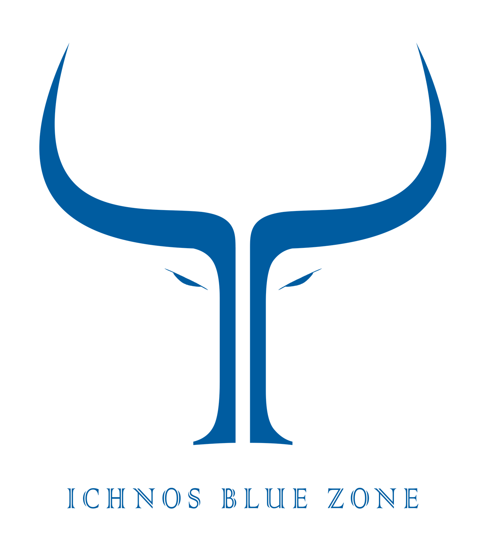 LOGO ICHNOS blue zone